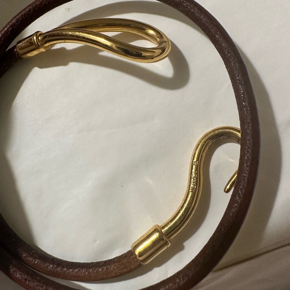 Hermes leather